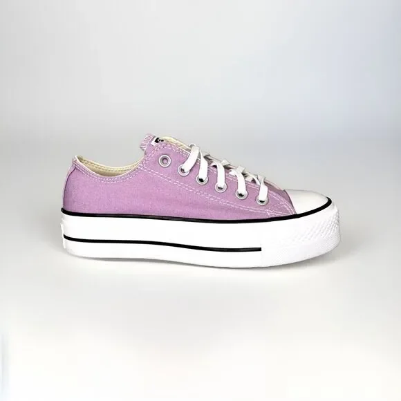 New Womens Converse Chuck Taylor All Star Lift Platform Multi Sz Purple Amethyst - Picture 8 of 16